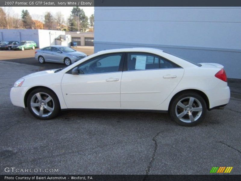  2007 G6 GTP Sedan Ivory White