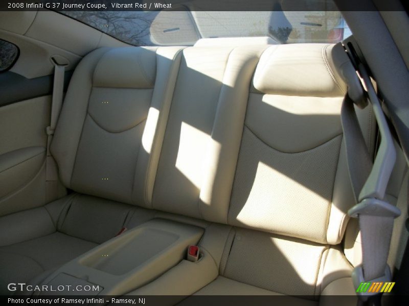 Vibrant Red / Wheat 2008 Infiniti G 37 Journey Coupe
