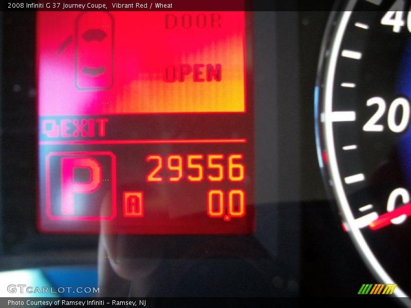 Vibrant Red / Wheat 2008 Infiniti G 37 Journey Coupe