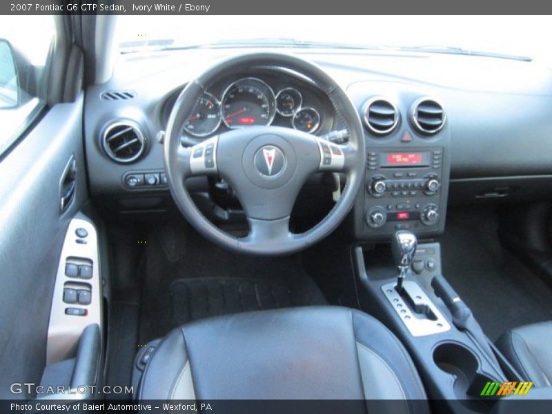 Ivory White / Ebony 2007 Pontiac G6 GTP Sedan