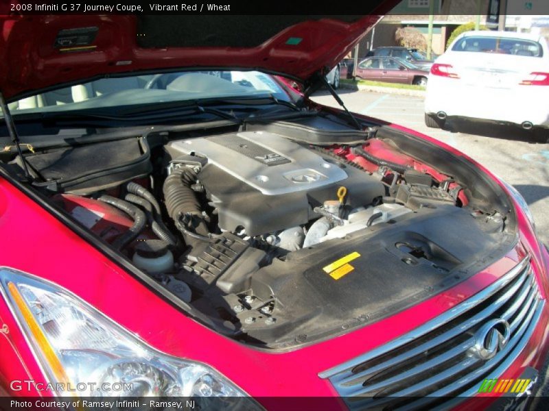 Vibrant Red / Wheat 2008 Infiniti G 37 Journey Coupe