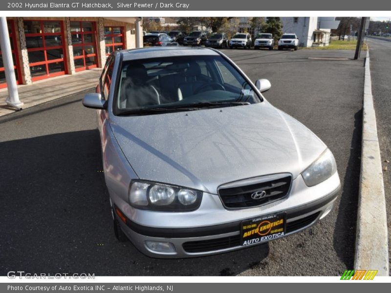 Silver Pewter / Dark Gray 2002 Hyundai Elantra GT Hatchback