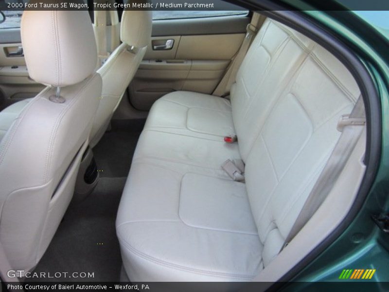 Tropic Green Metallic / Medium Parchment 2000 Ford Taurus SE Wagon