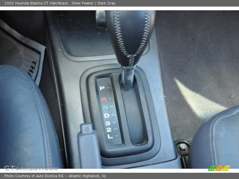 Silver Pewter / Dark Gray 2002 Hyundai Elantra GT Hatchback