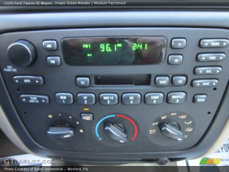 Tropic Green Metallic / Medium Parchment 2000 Ford Taurus SE Wagon