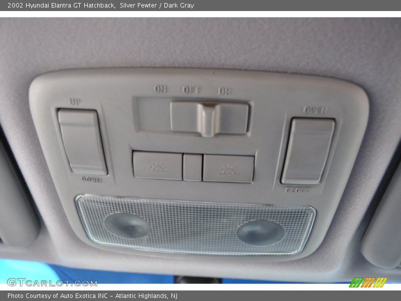 Silver Pewter / Dark Gray 2002 Hyundai Elantra GT Hatchback