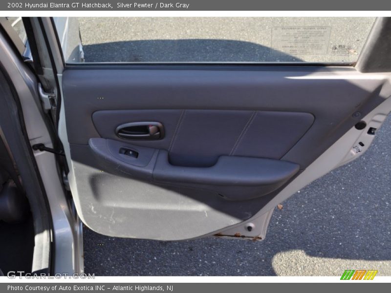 Silver Pewter / Dark Gray 2002 Hyundai Elantra GT Hatchback