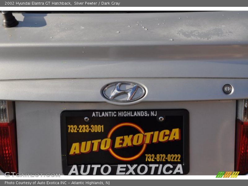 Silver Pewter / Dark Gray 2002 Hyundai Elantra GT Hatchback