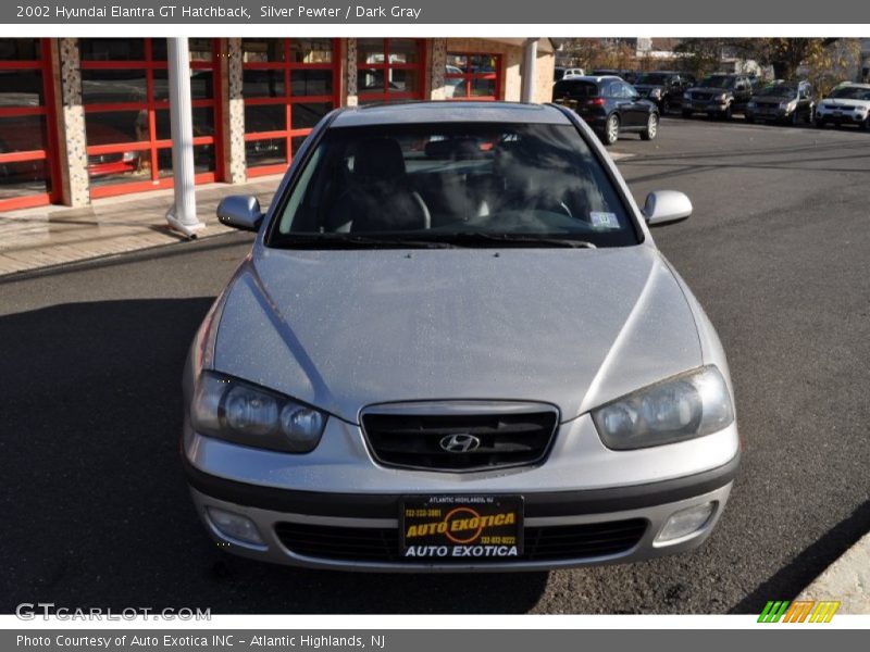 Silver Pewter / Dark Gray 2002 Hyundai Elantra GT Hatchback