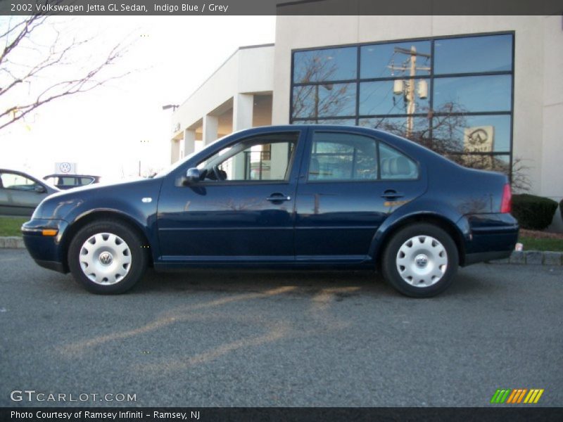 Indigo Blue / Grey 2002 Volkswagen Jetta GL Sedan