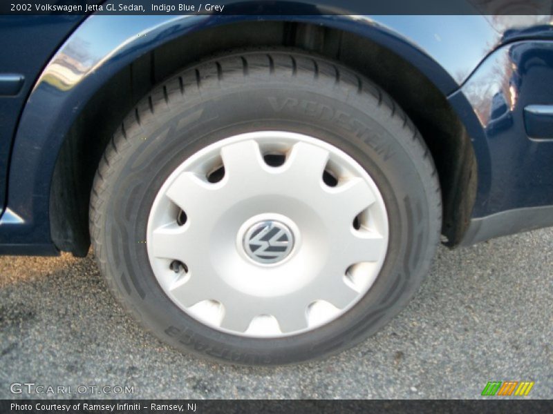 Indigo Blue / Grey 2002 Volkswagen Jetta GL Sedan