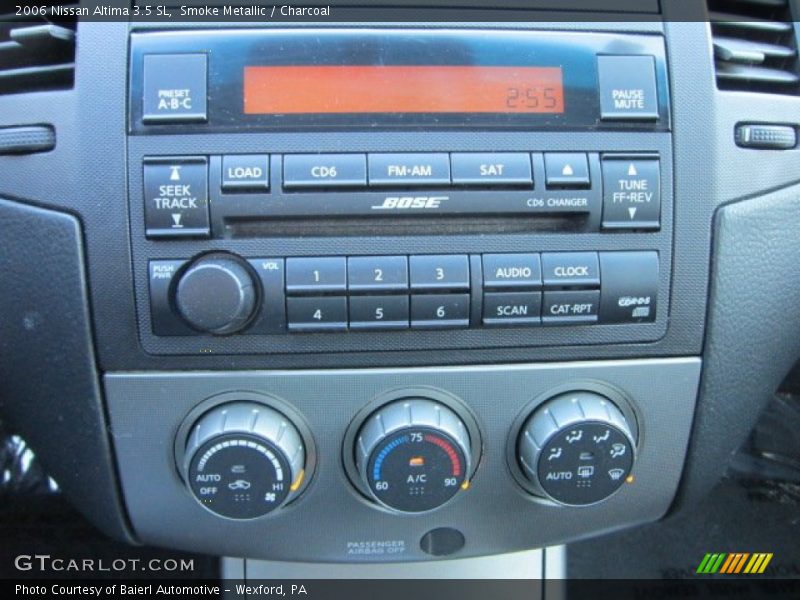 Smoke Metallic / Charcoal 2006 Nissan Altima 3.5 SL