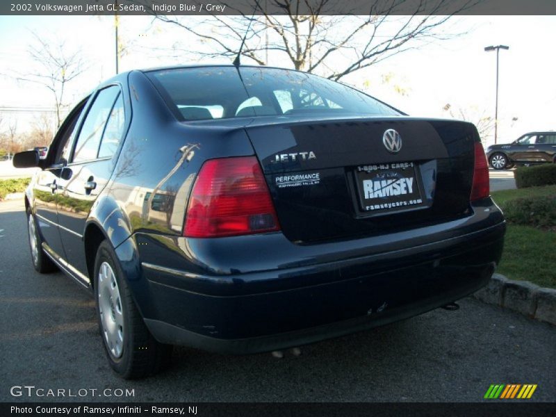 Indigo Blue / Grey 2002 Volkswagen Jetta GL Sedan
