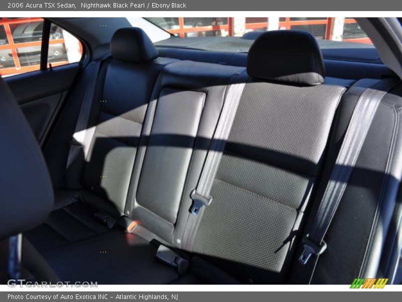 Nighthawk Black Pearl / Ebony Black 2006 Acura TSX Sedan