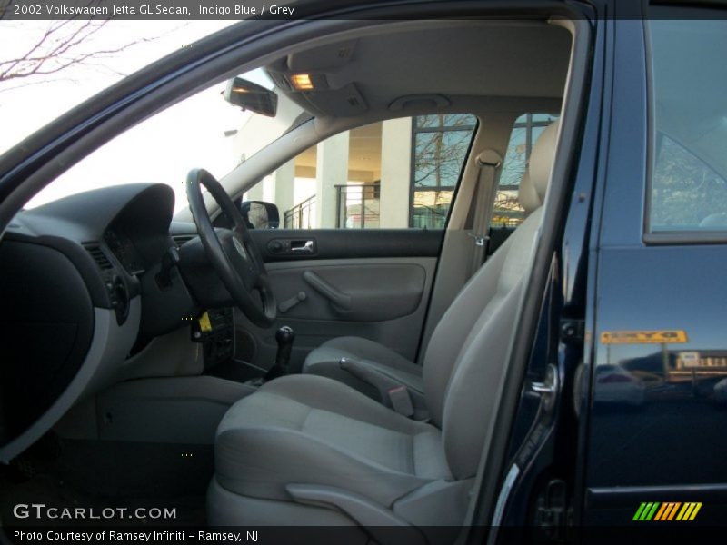 Indigo Blue / Grey 2002 Volkswagen Jetta GL Sedan