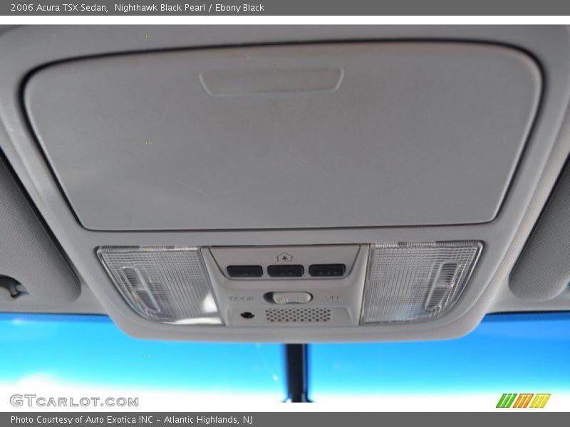 Nighthawk Black Pearl / Ebony Black 2006 Acura TSX Sedan