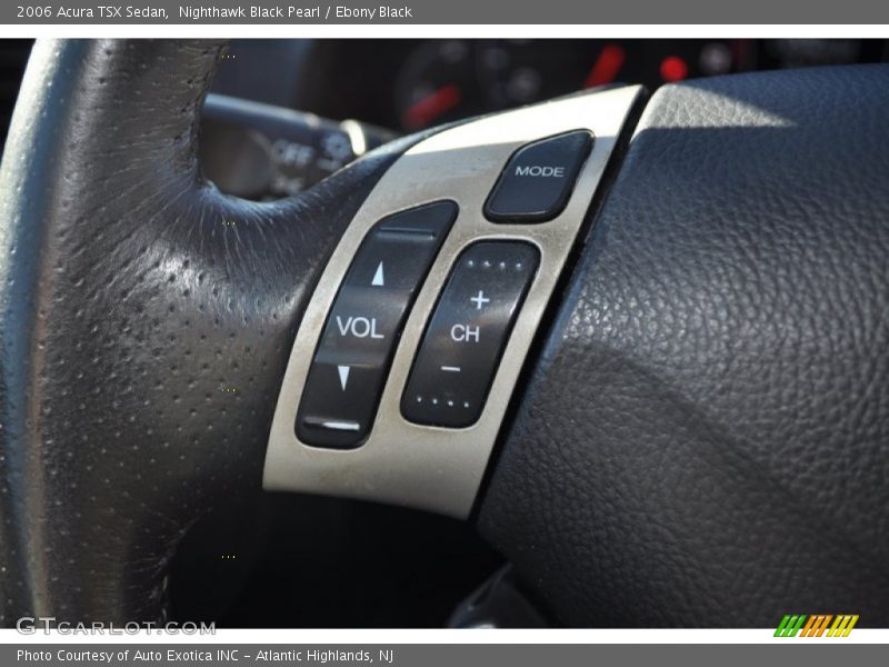 Nighthawk Black Pearl / Ebony Black 2006 Acura TSX Sedan