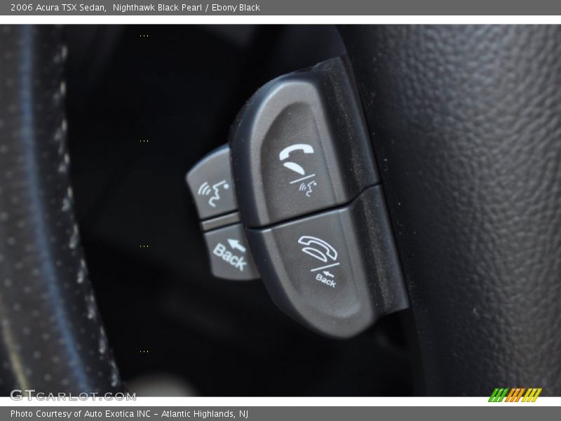 Nighthawk Black Pearl / Ebony Black 2006 Acura TSX Sedan
