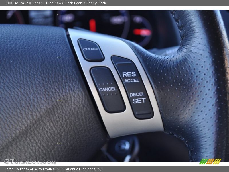 Nighthawk Black Pearl / Ebony Black 2006 Acura TSX Sedan