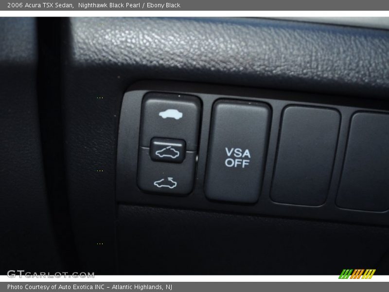 Nighthawk Black Pearl / Ebony Black 2006 Acura TSX Sedan