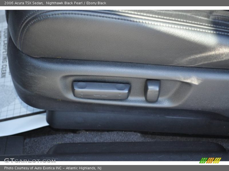 Nighthawk Black Pearl / Ebony Black 2006 Acura TSX Sedan