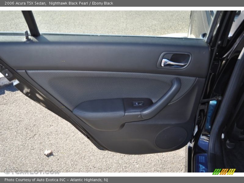 Nighthawk Black Pearl / Ebony Black 2006 Acura TSX Sedan