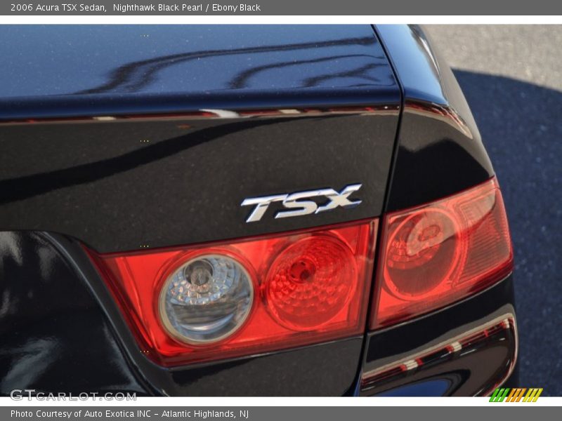 Nighthawk Black Pearl / Ebony Black 2006 Acura TSX Sedan