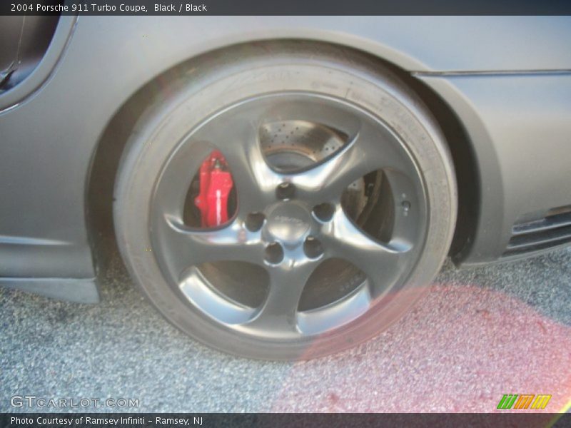 Black / Black 2004 Porsche 911 Turbo Coupe