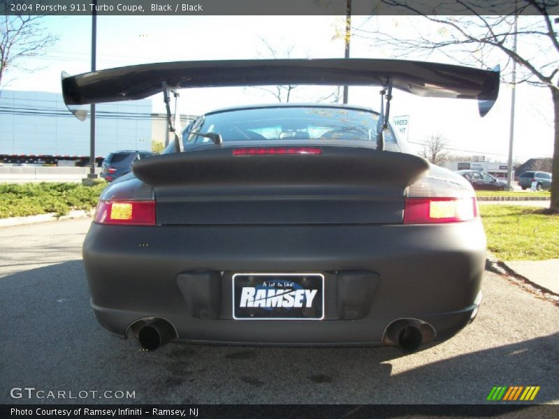 Black / Black 2004 Porsche 911 Turbo Coupe