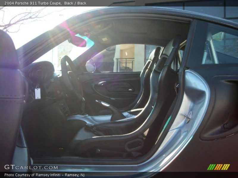 Black / Black 2004 Porsche 911 Turbo Coupe