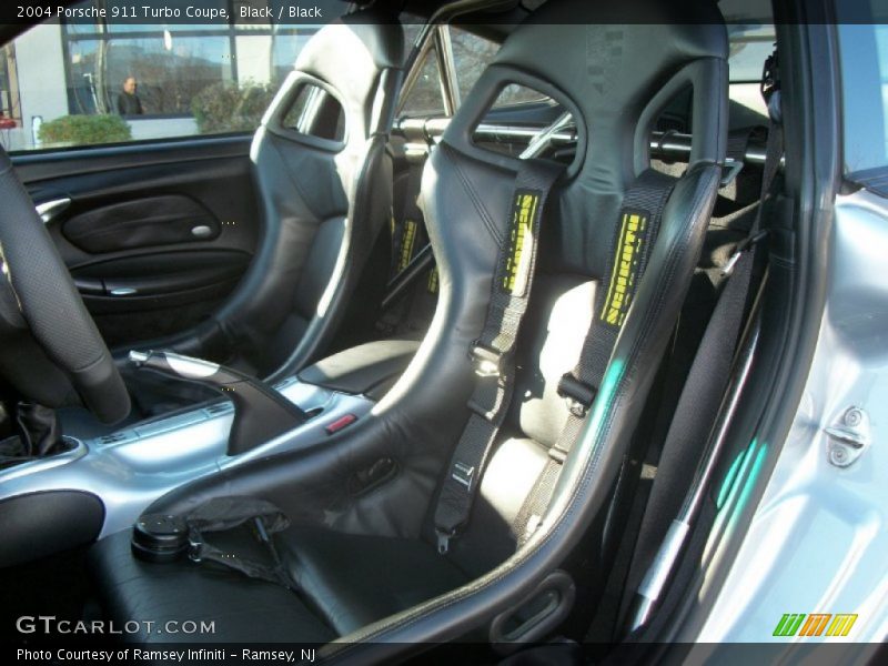 Black / Black 2004 Porsche 911 Turbo Coupe