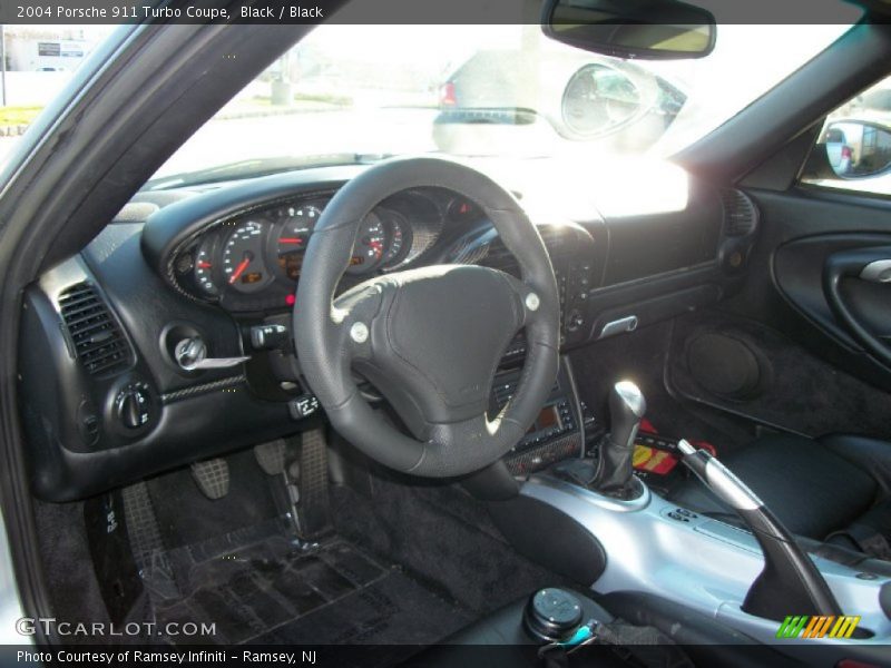 Black / Black 2004 Porsche 911 Turbo Coupe