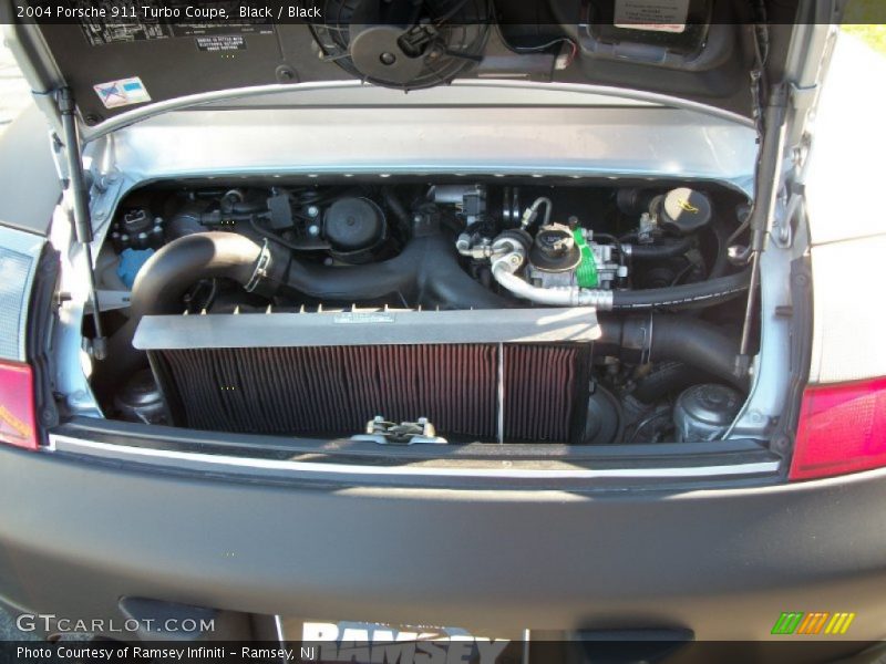 Black / Black 2004 Porsche 911 Turbo Coupe