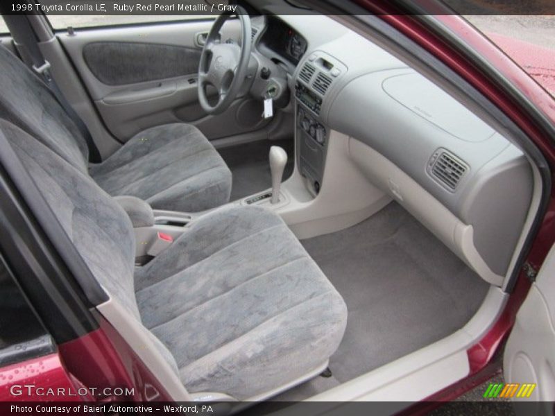  1998 Corolla LE Gray Interior