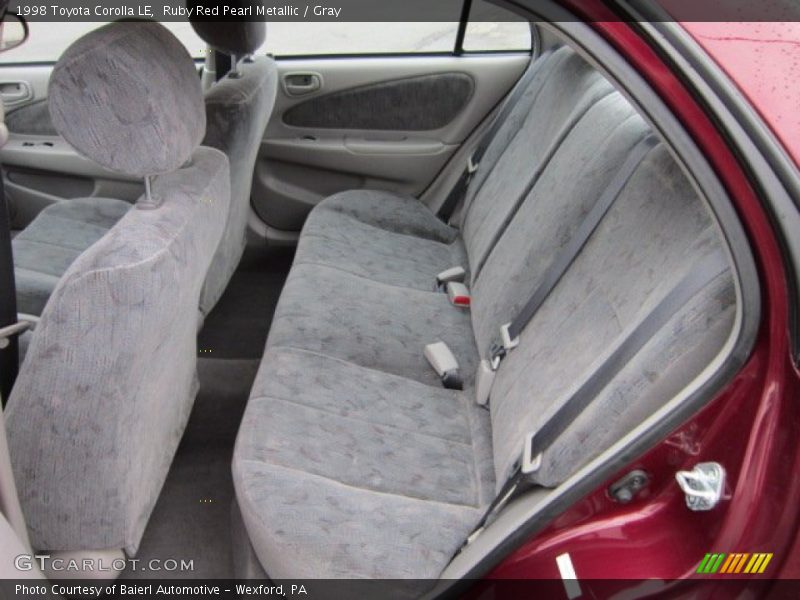  1998 Corolla LE Gray Interior