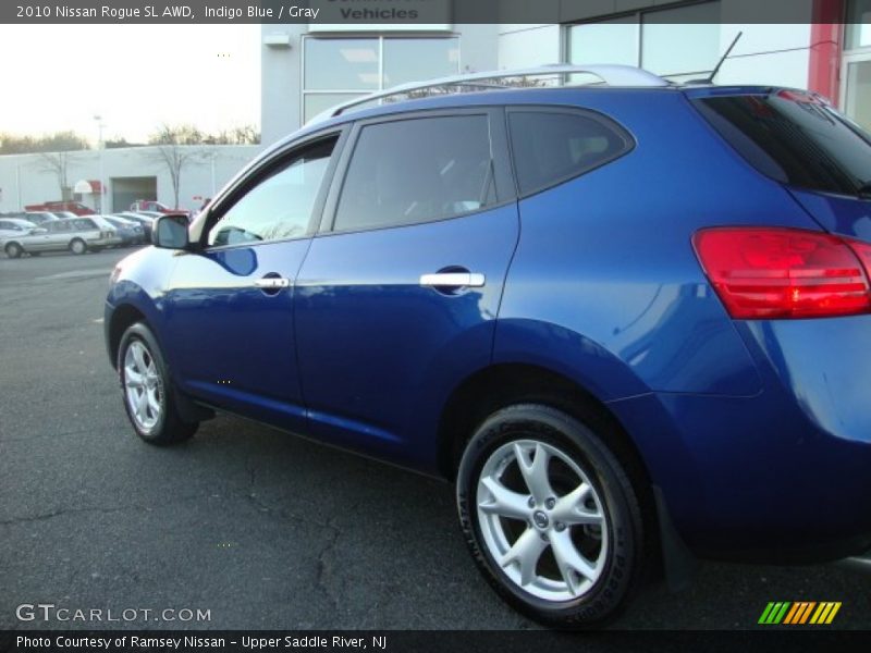Indigo Blue / Gray 2010 Nissan Rogue SL AWD