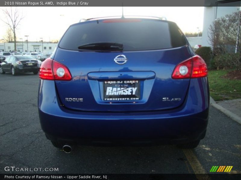 Indigo Blue / Gray 2010 Nissan Rogue SL AWD
