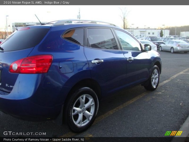 Indigo Blue / Gray 2010 Nissan Rogue SL AWD