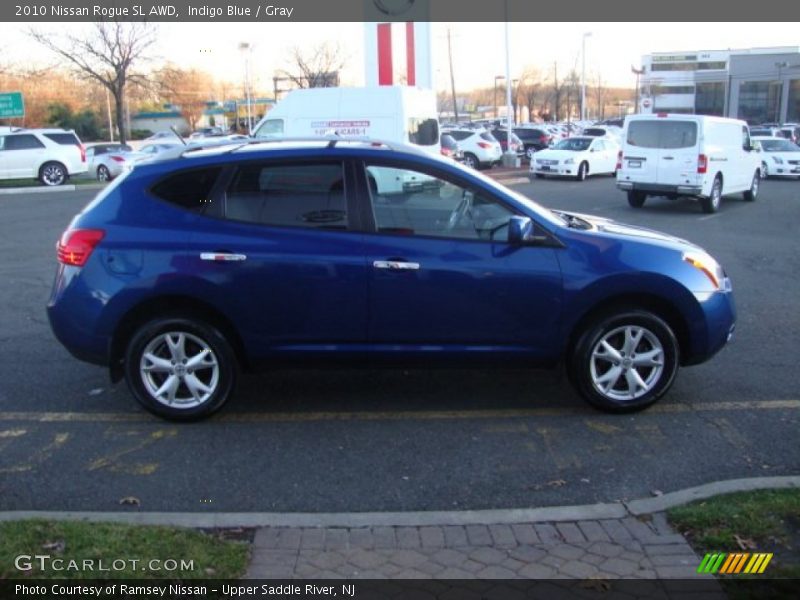 Indigo Blue / Gray 2010 Nissan Rogue SL AWD