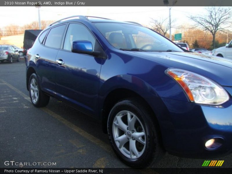 Indigo Blue / Gray 2010 Nissan Rogue SL AWD