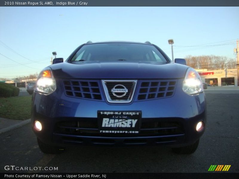 Indigo Blue / Gray 2010 Nissan Rogue SL AWD