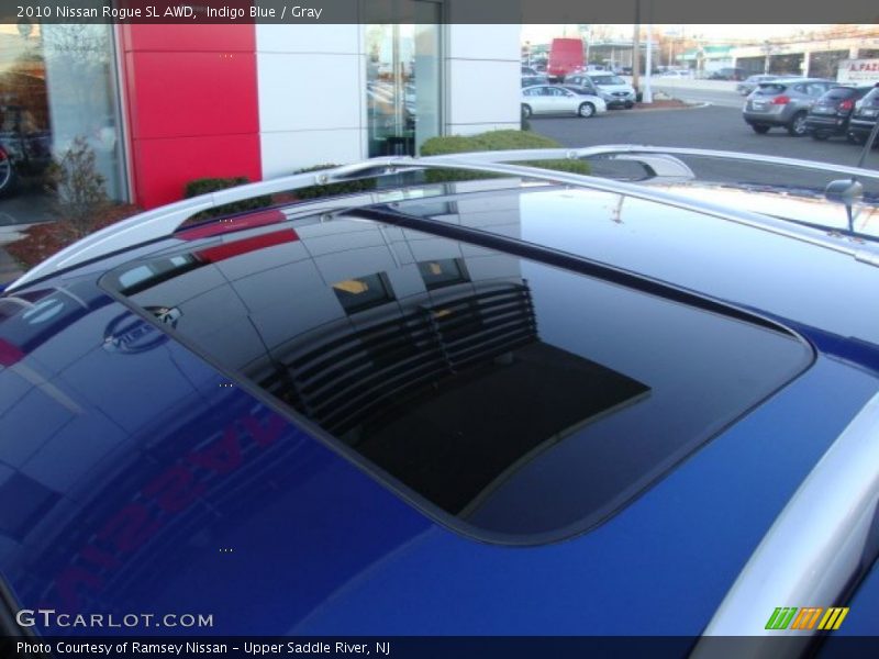 Indigo Blue / Gray 2010 Nissan Rogue SL AWD