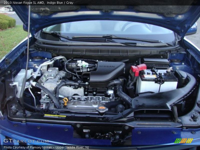 Indigo Blue / Gray 2010 Nissan Rogue SL AWD