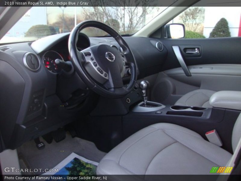 Indigo Blue / Gray 2010 Nissan Rogue SL AWD