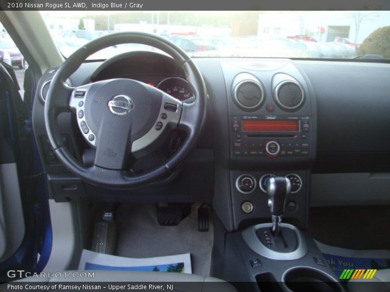 Indigo Blue / Gray 2010 Nissan Rogue SL AWD