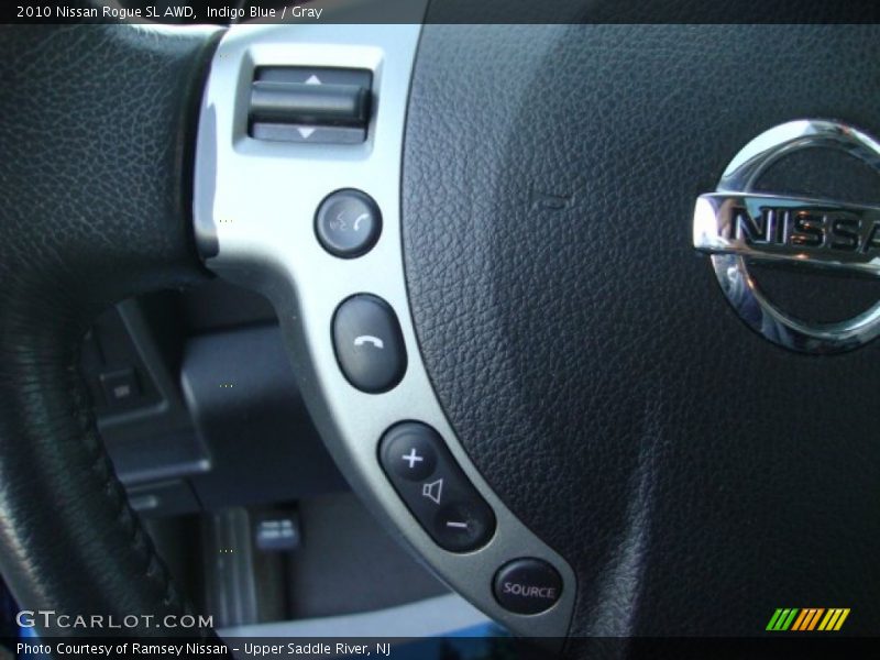 Indigo Blue / Gray 2010 Nissan Rogue SL AWD