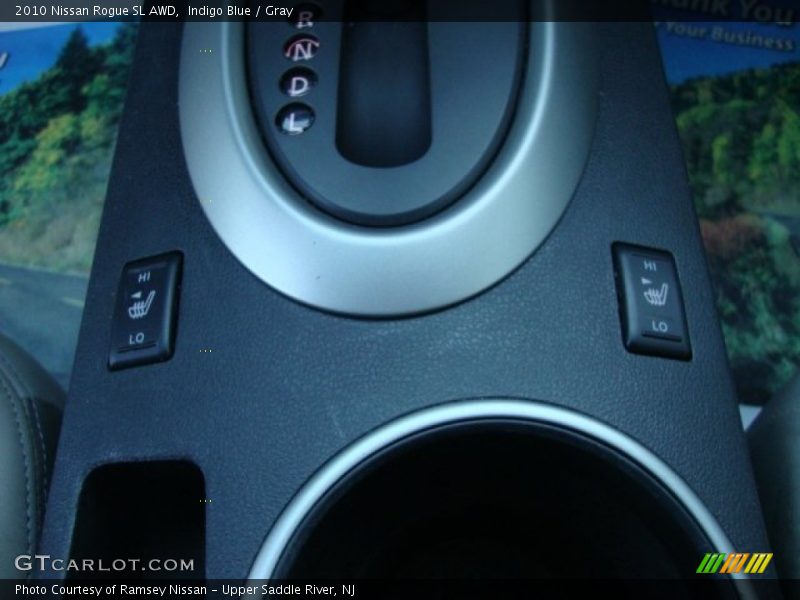 Indigo Blue / Gray 2010 Nissan Rogue SL AWD