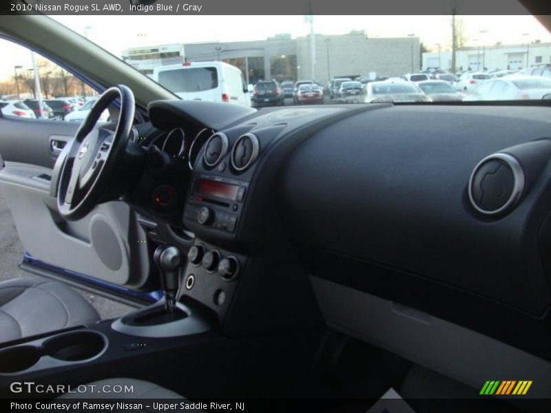 Indigo Blue / Gray 2010 Nissan Rogue SL AWD