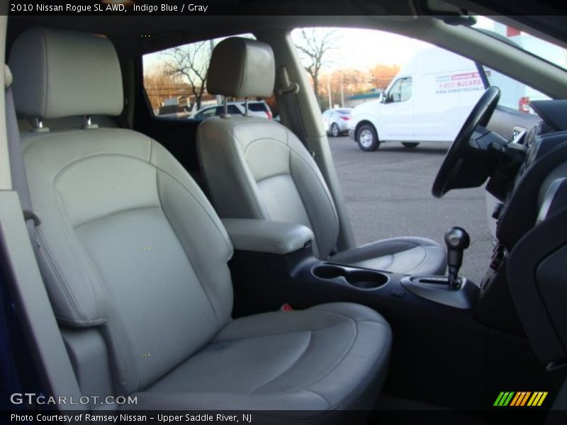 Indigo Blue / Gray 2010 Nissan Rogue SL AWD