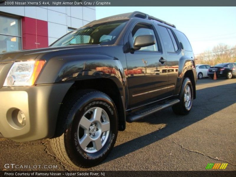 Night Armor Dark Gray / Graphite 2008 Nissan Xterra S 4x4